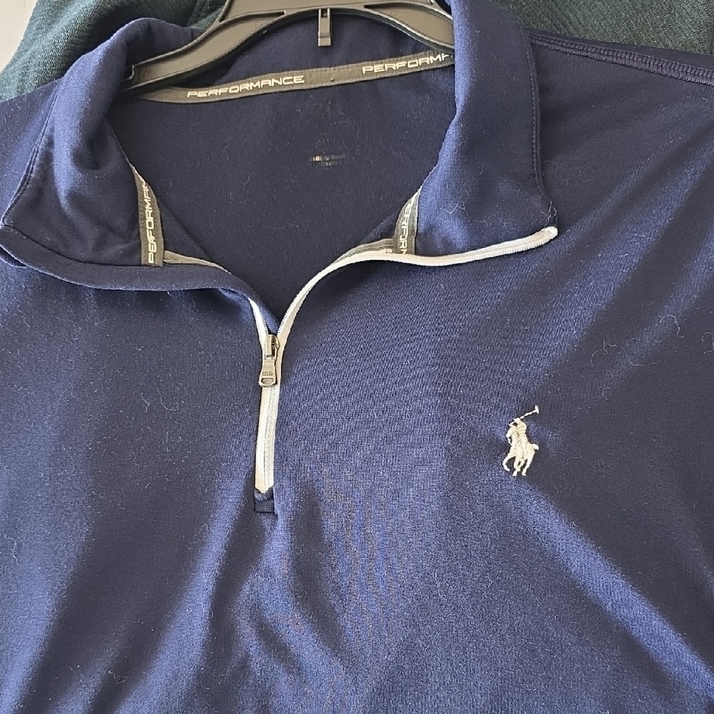 Polo by Ralph Lauren Navy Long Sleeve Shirt - Picture 3 of 3